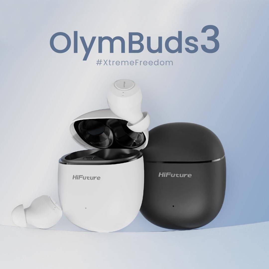 HiFuture OlymBuds 3 True Wireless Earbuds with Comfort Fit Design