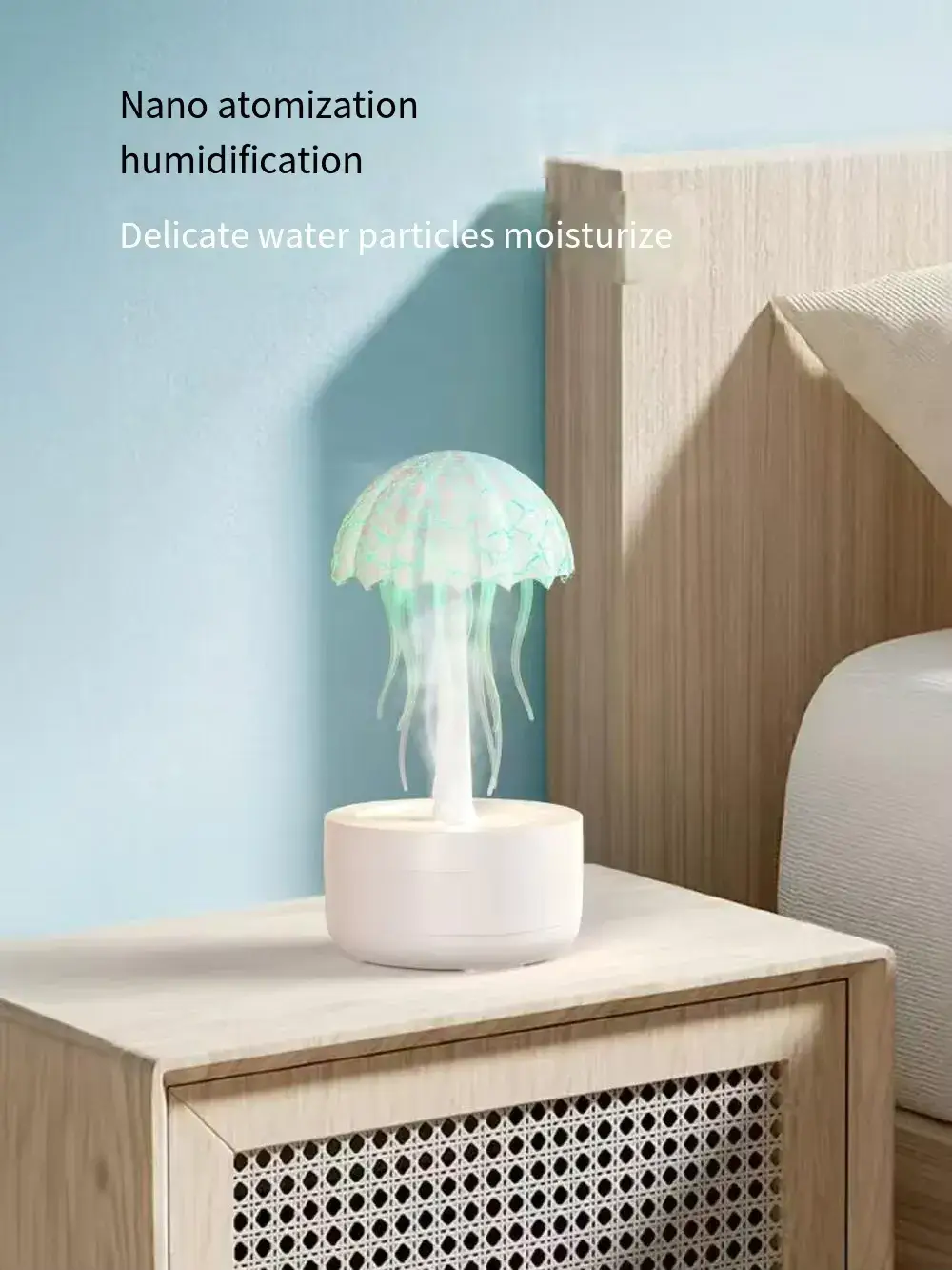 Jellyfish Humidifier Fragrance Diffuser Colorful Night Light