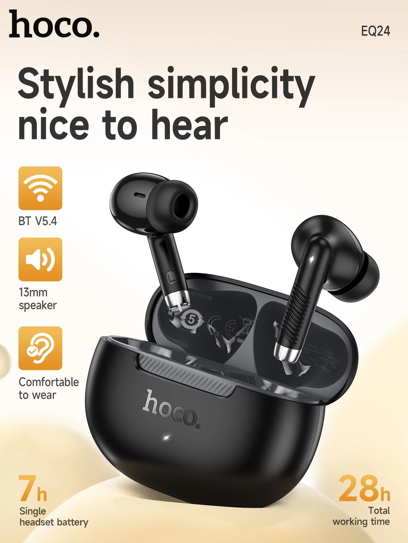 HOCO EQ24 Estrella True Wireless Bluetooth Earbuds