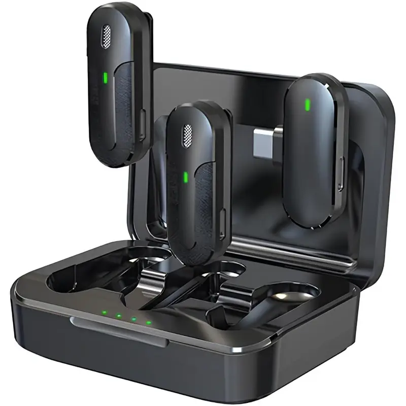 Coteci 74009 Wireless Lavalier Microphone with USB Type-C