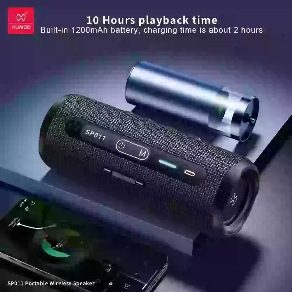XUNDD SP011 Portable Wireless Bluetooth Speaker