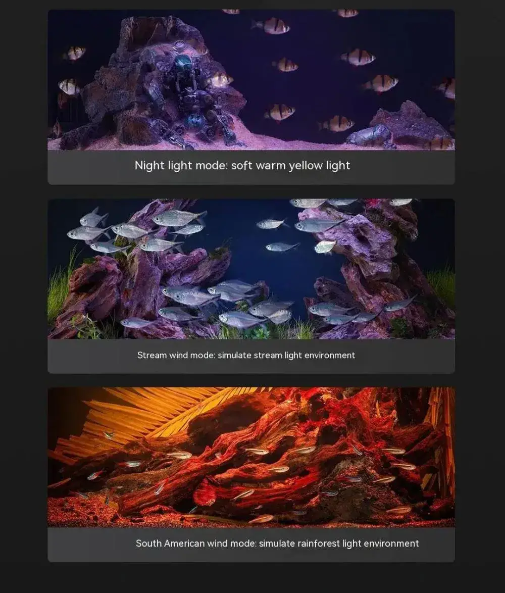 Xiaomi Mijia MYG100 Smart Fish Tank Mobile App Controlled Aquarium with Mijia App Support