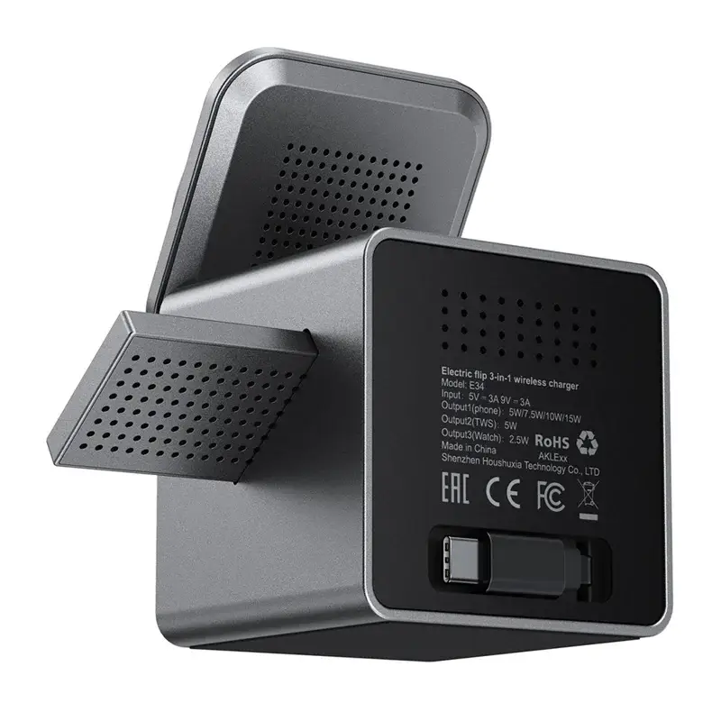 ACEFAST E34 3-in-1 Desktop Wireless Charging Station ACEFAST E34 3-in-1 Desktop Wireless Charging Station