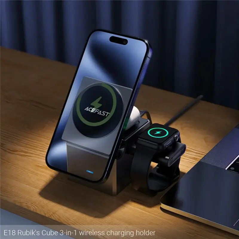 ACEFAST E18 3-in-1 Desktop Wireless Charging Station ACEFAST E18 3-in-1 Desktop Wireless Charging Station