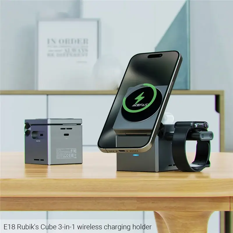 ACEFAST E18 3-in-1 Desktop Wireless Charging Station ACEFAST E18 3-in-1 Desktop Wireless Charging Station