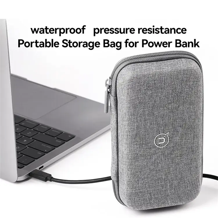 USAMS Portable Travel Bag for Power Banks Chargers and Accessories