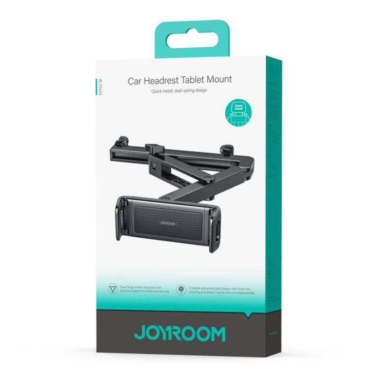 JOYROOM JR-ZS433 Universal Car Headrest Tablet Mount Holder