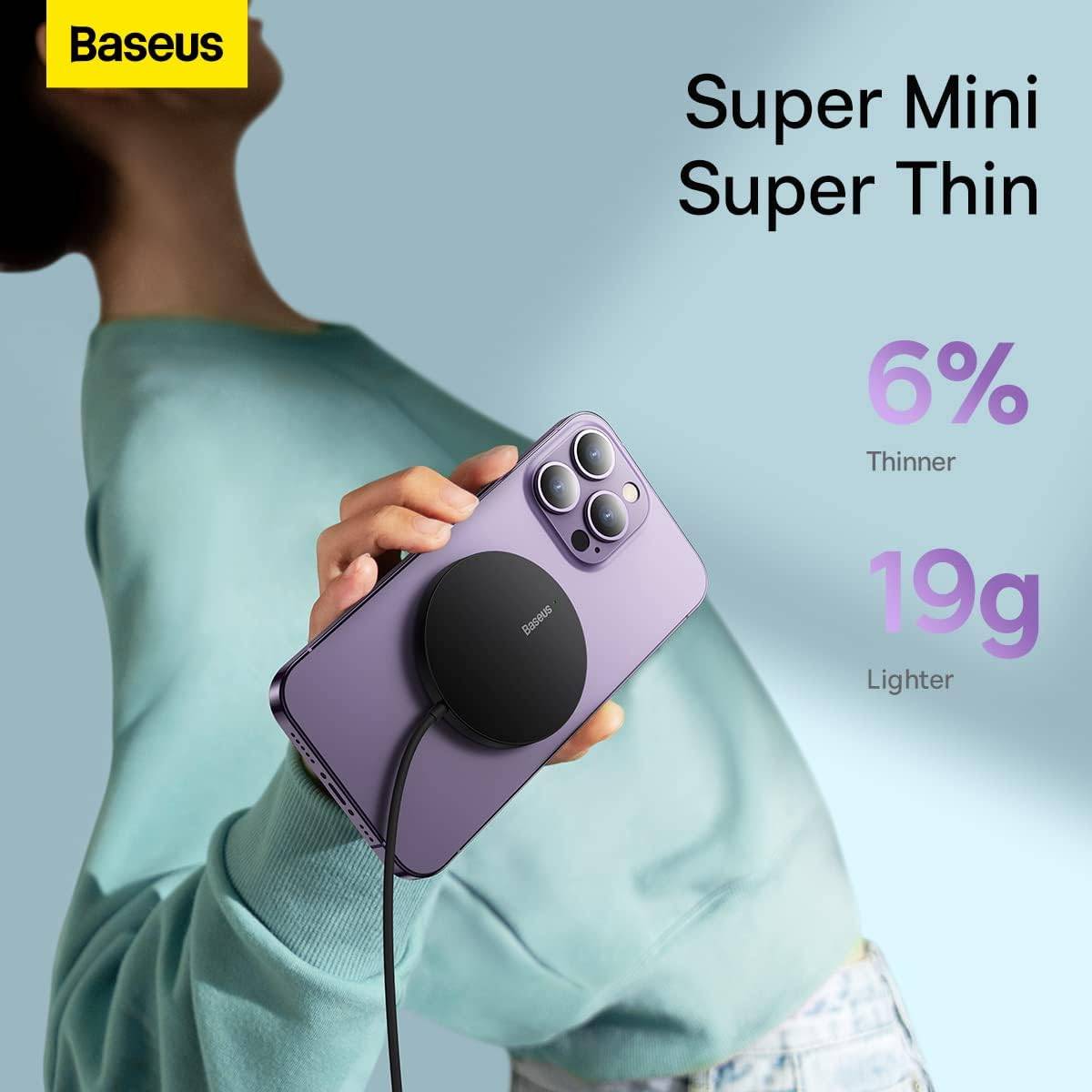 Baseus Magnetic Simple Mini3 15W Fast Charging Wireless Charger