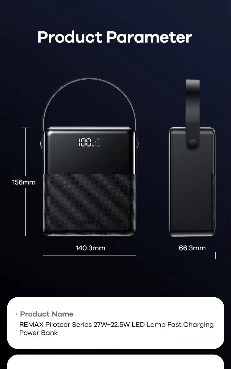 Remax FP-1 Ultra-High Capacity 100,000mAh Power Bank