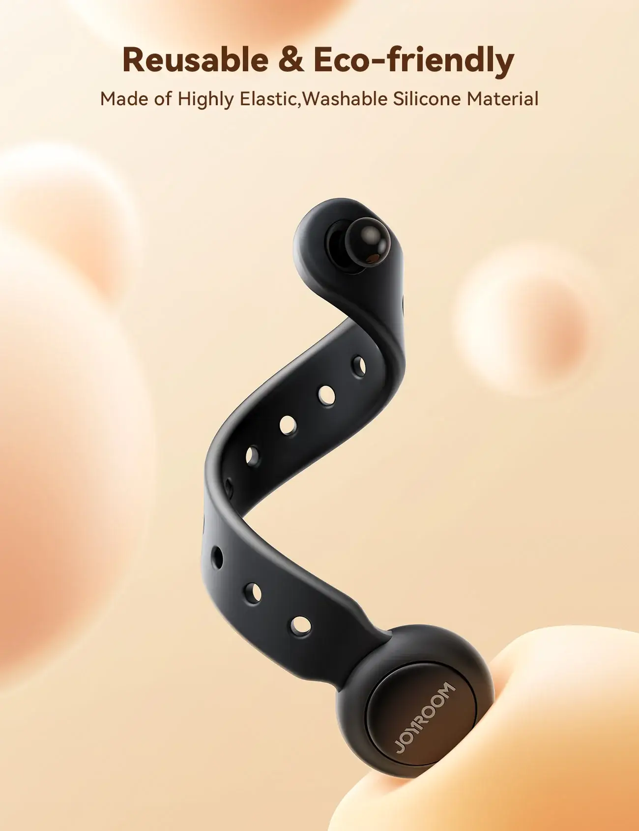 Joyroom JR-ZS422 Magnetic Silicone Cable Organizer Strap