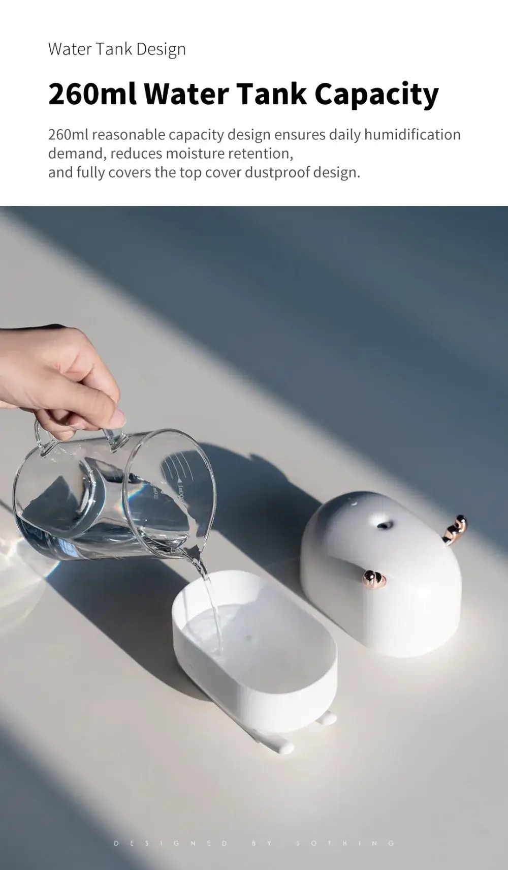 Xiaomi Mijia SOTHING DSHJ-H-009 260ml Deer-Shaped Ultrasonic Humidifier