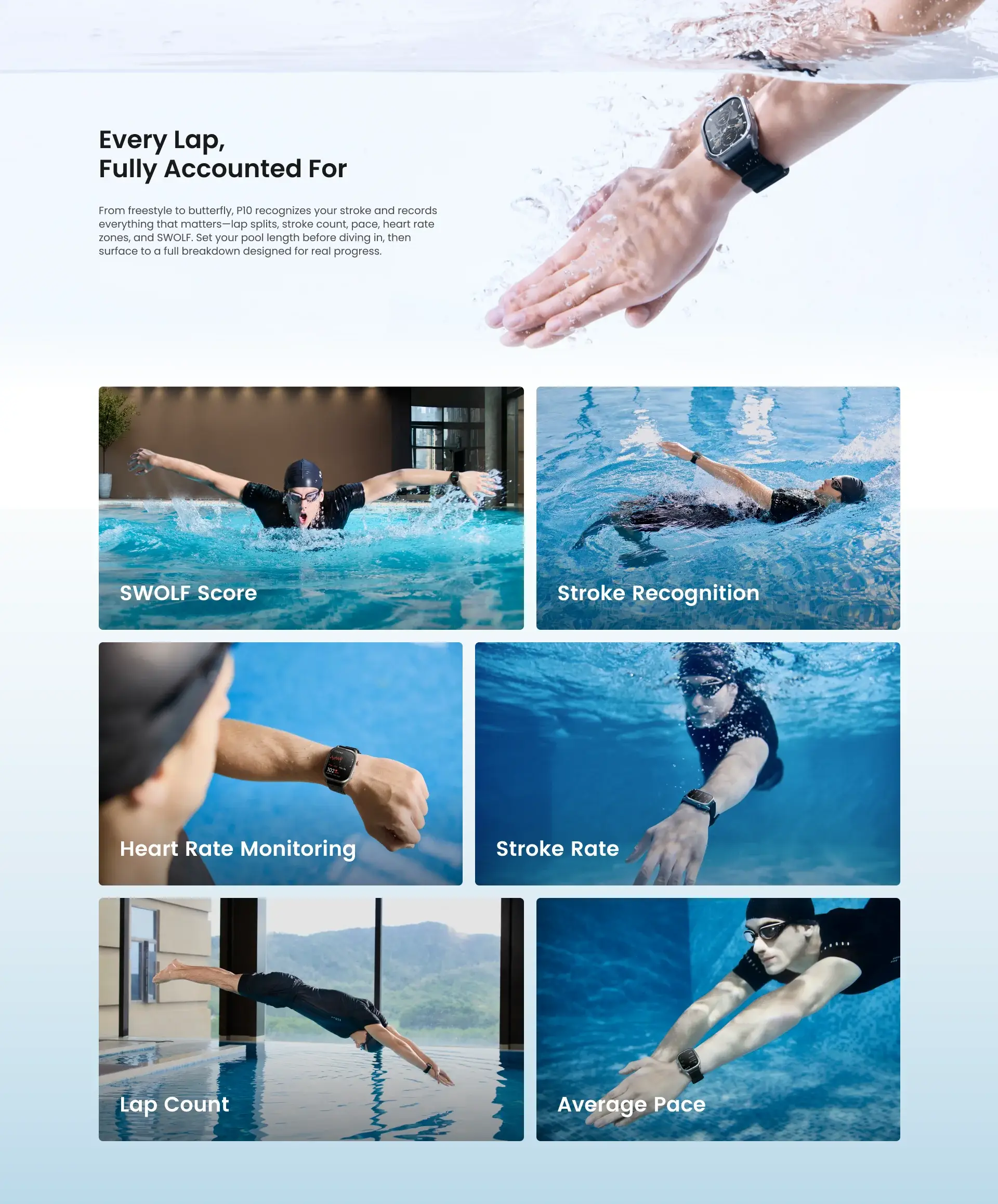 KOSPET Magic P10 AMOLED Bluetooth Calling Smartwatch