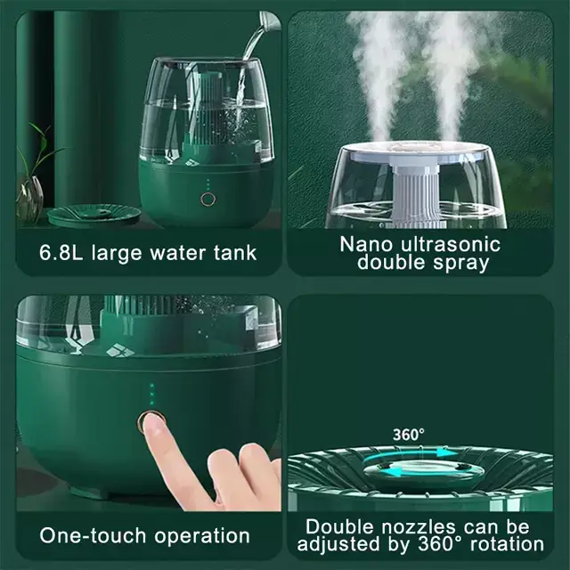 TWO Port Spray Humidifier 6.8L