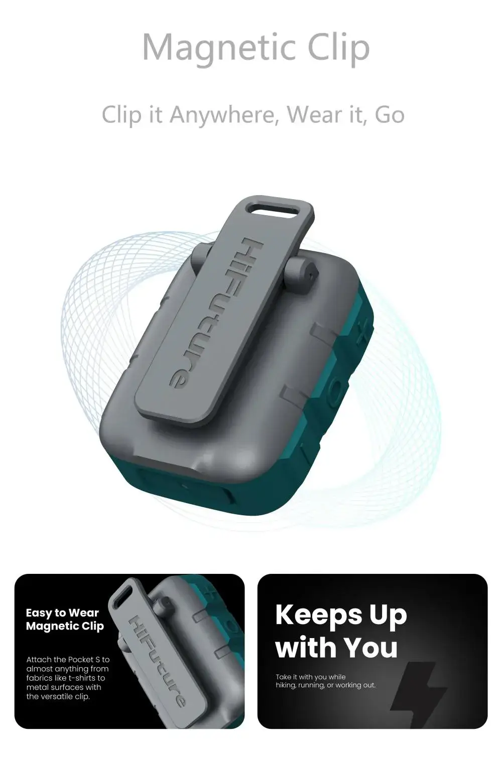 HiFuture Pocket-S Compact Portable Wireless Speaker