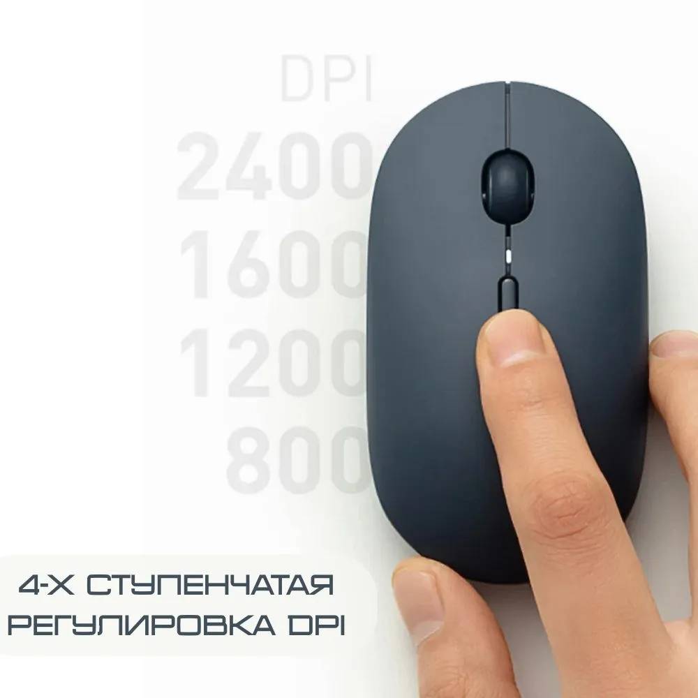 Xiaomi Wireless Bluetooth Mouse 3 Dual-Mode Silent Portable XMBXSB01YM