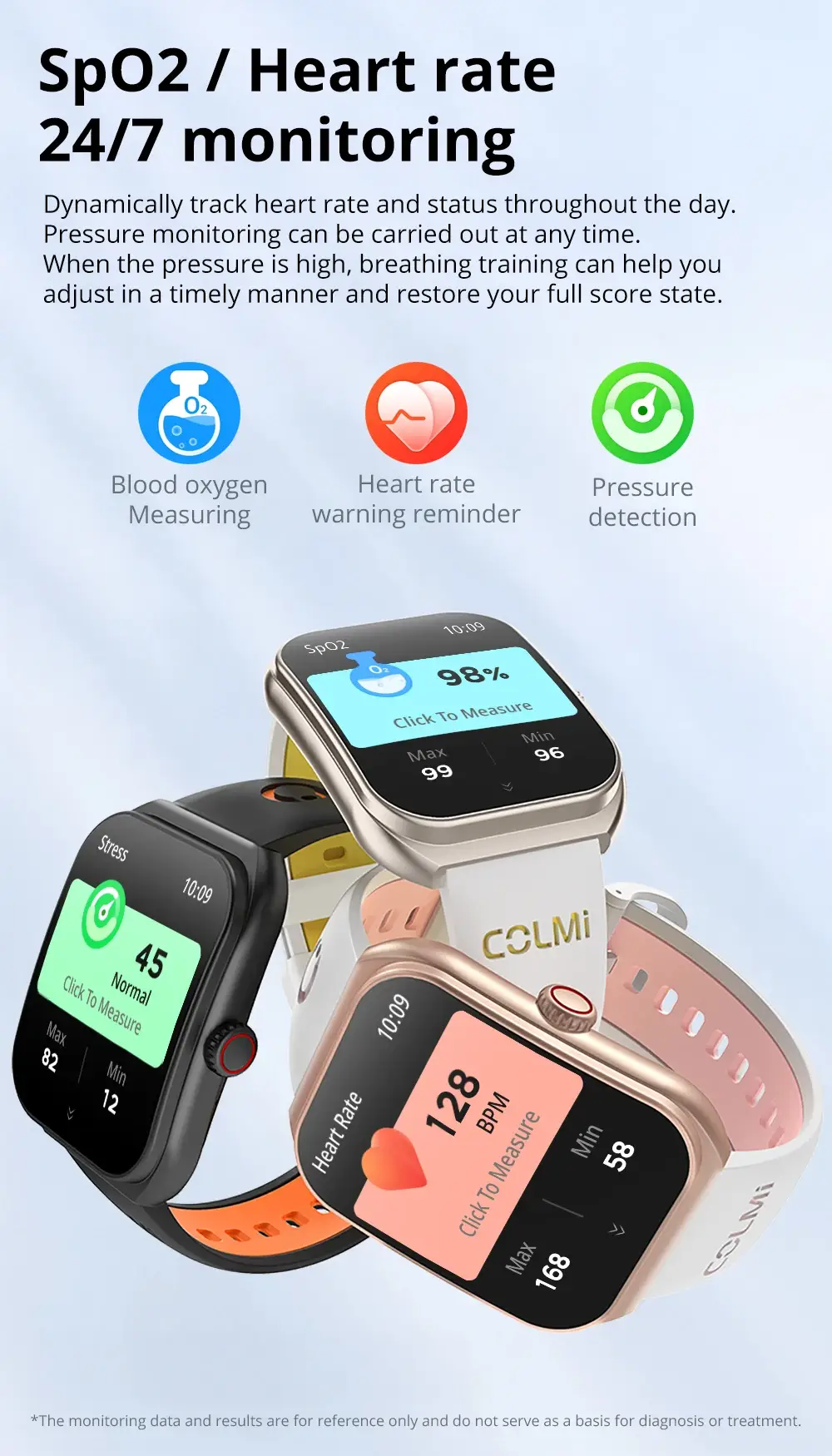 COLMI P86 AMOLED Smartwatch with Bluetooth Calling
