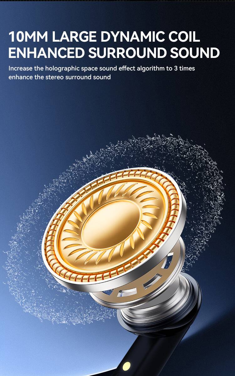 Valdus VTS-200 TWS Bluetooth Earbuds with Fashionable Transparent Charging Case