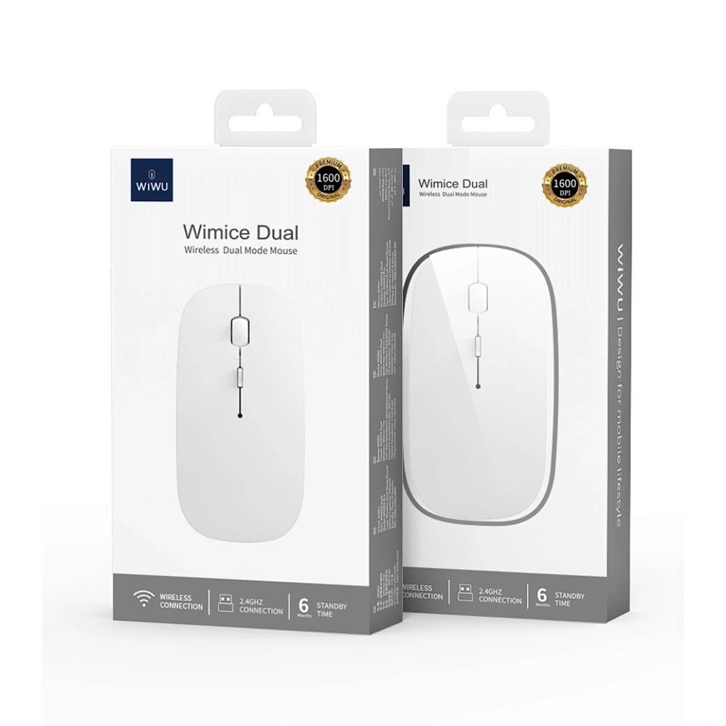 WiWU WM101 Wimice Dual-Mode Wireless Mouse with 2-Device Connectivity