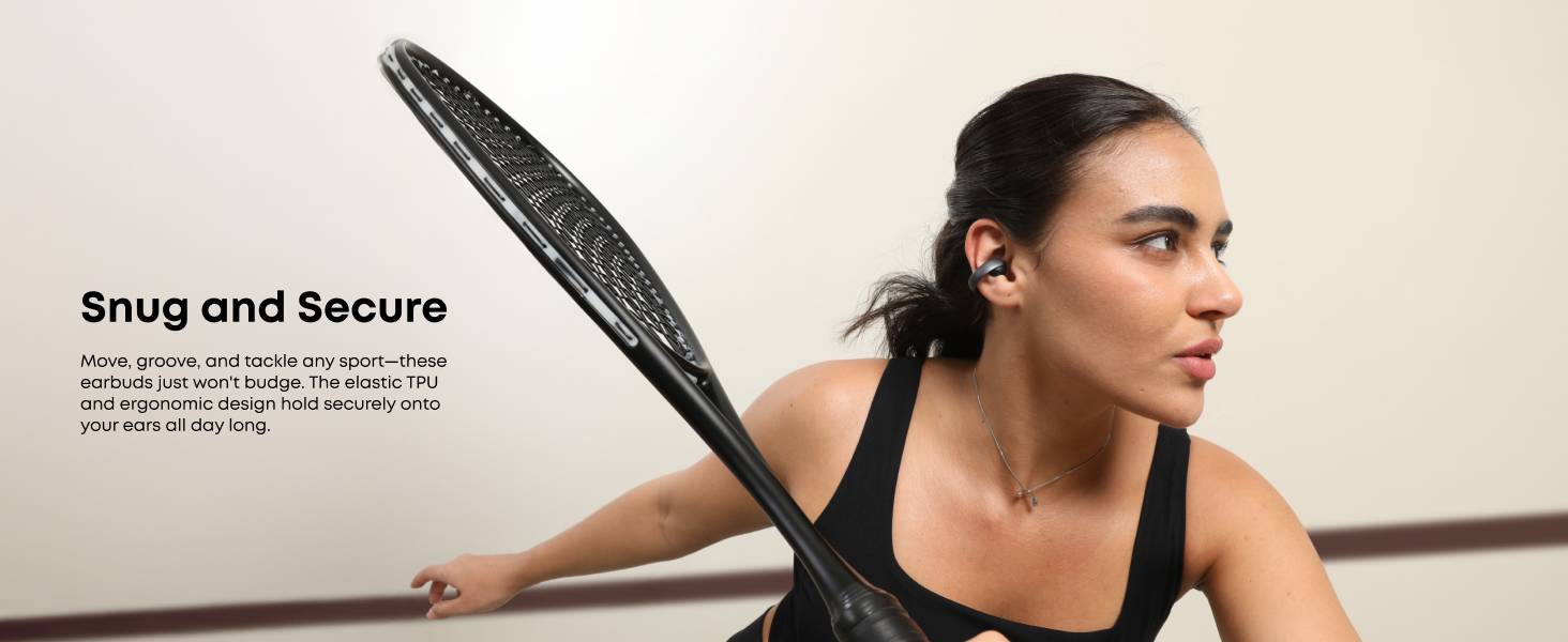 Soundcore AeroClip A3388 Open-Ear Clip-On Earbuds with AI Mics & Powerful Bass