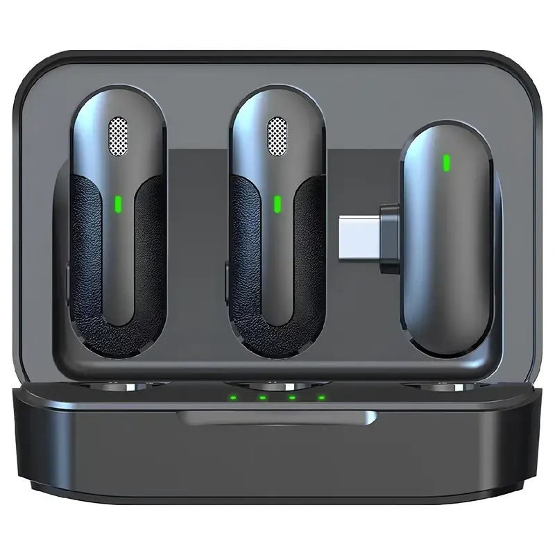 Coteci 74009 Wireless Lavalier Microphone with USB Type-C