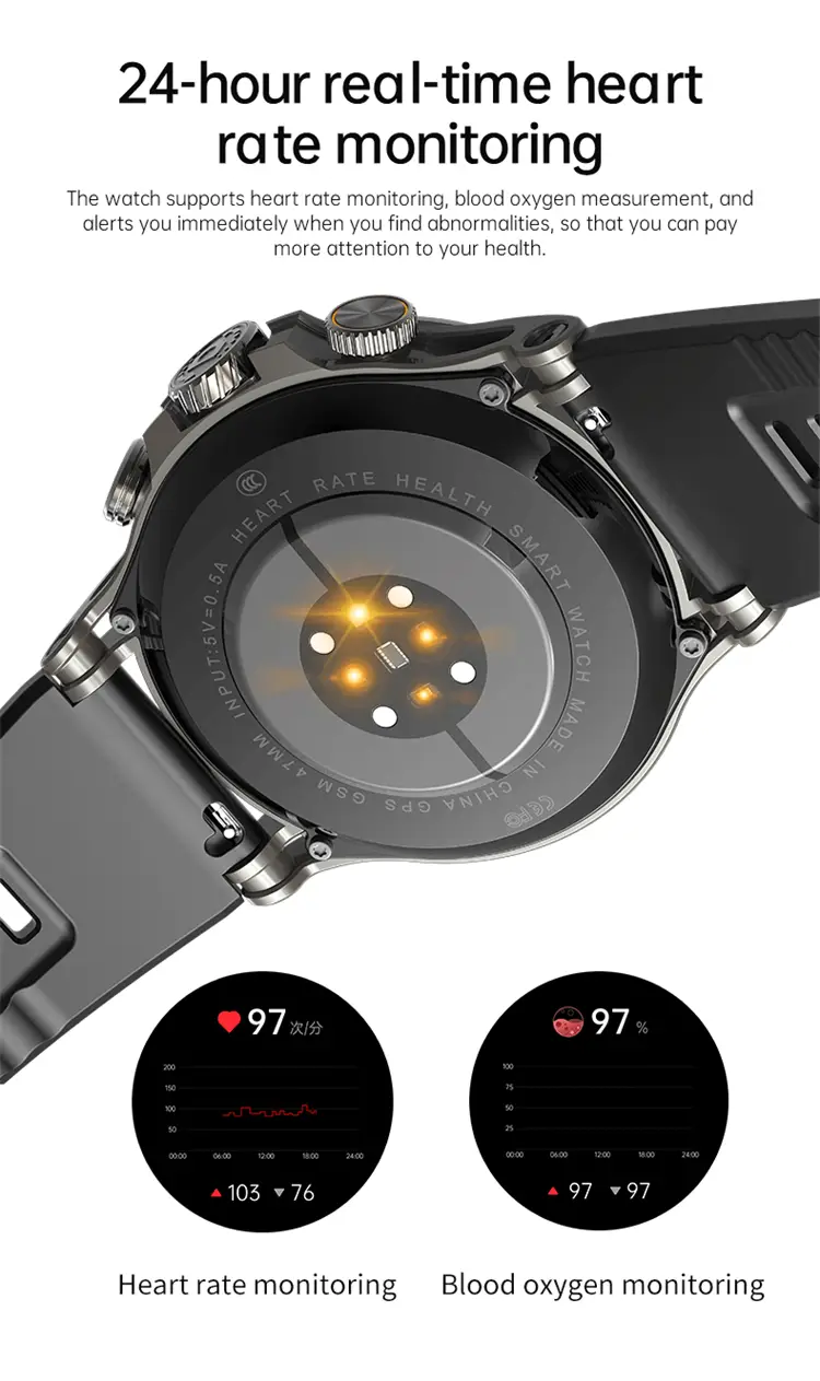 Valdus VG54 Pro AMOLED Display 4G LTE Android Smartwatch