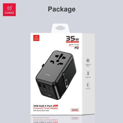 Xundd XDCH-089 35W Universal Travel Adapter 