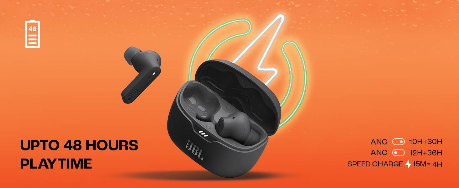 JBL Tune 245NC True Wireless In-Ear Noise-Cancelling Earbuds