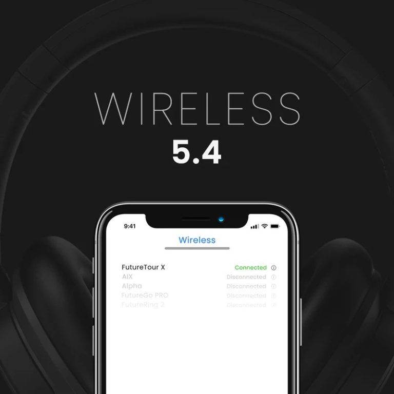 HiFuture FutureTour X Hybrid ANC Over-Ear Headphones