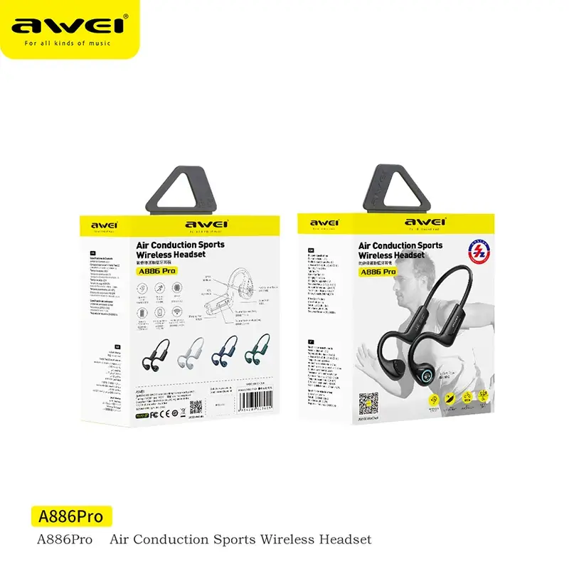 Awei A886 Pro Air Conduction Headphone