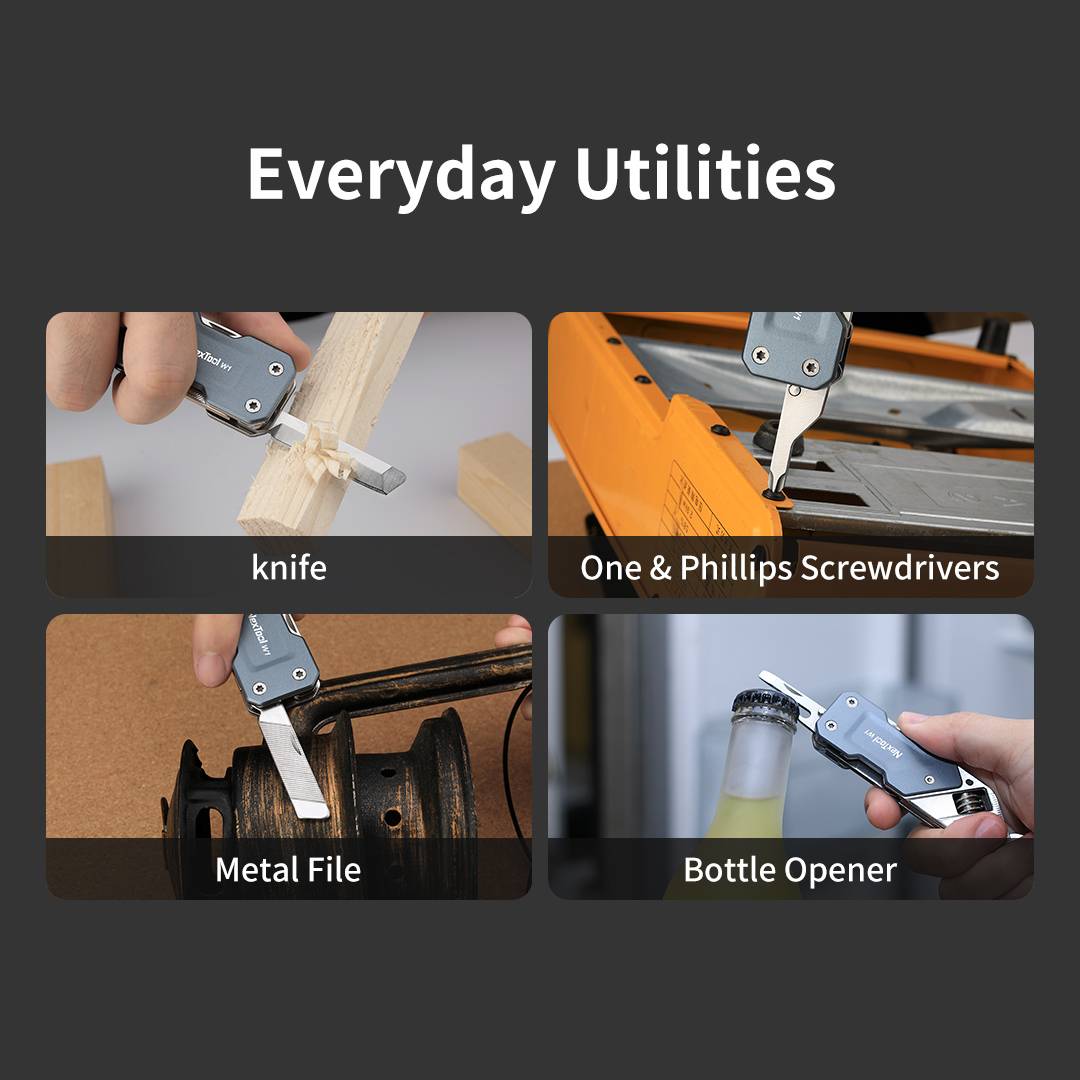 Nextool NE20270 W1 Light Adjustable Wrench Multi-Tool Outdoor Camping Gear & Portable Hand Tool