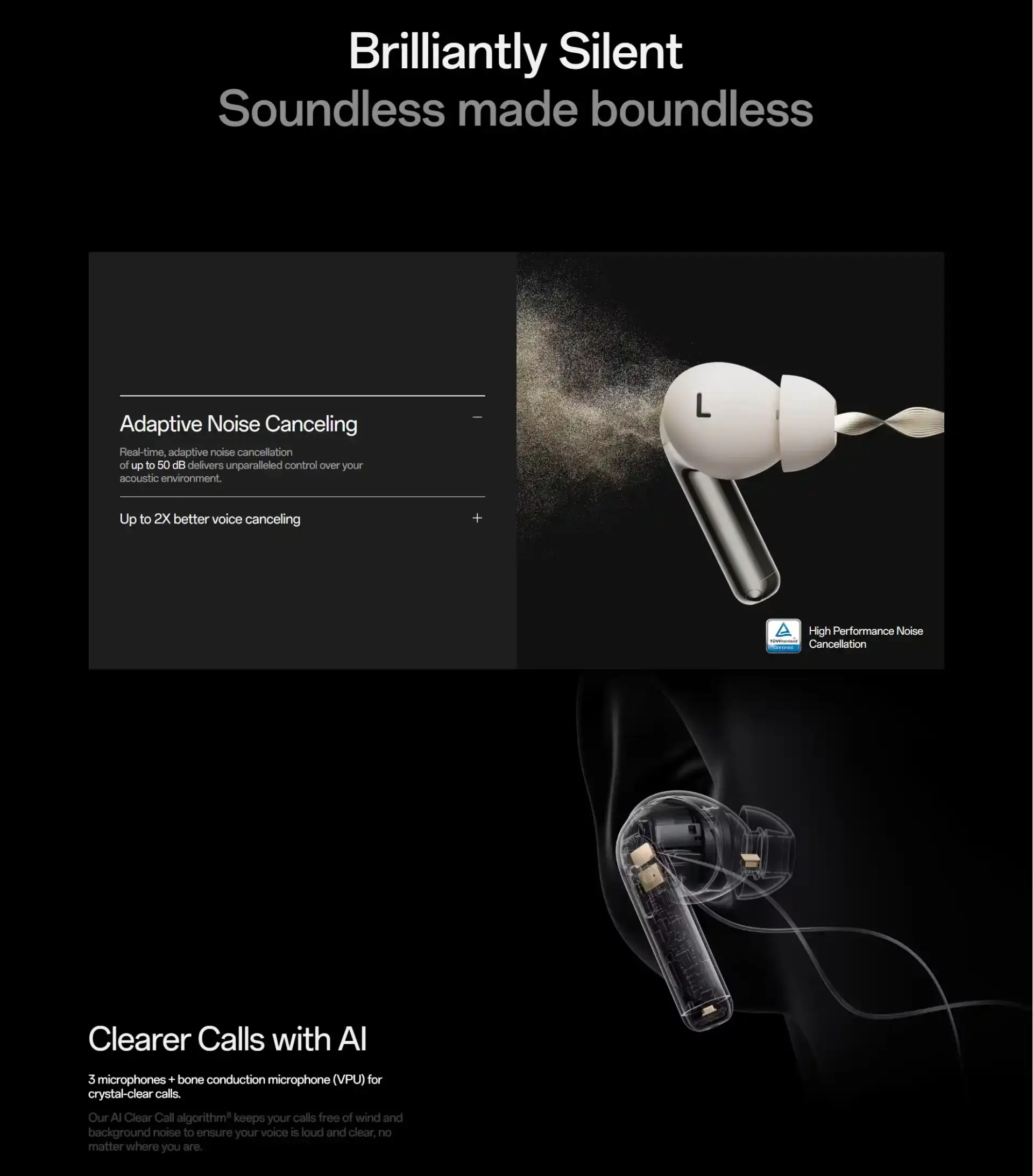 OnePlus Buds Pro 3 True Wireless ANC Earbuds