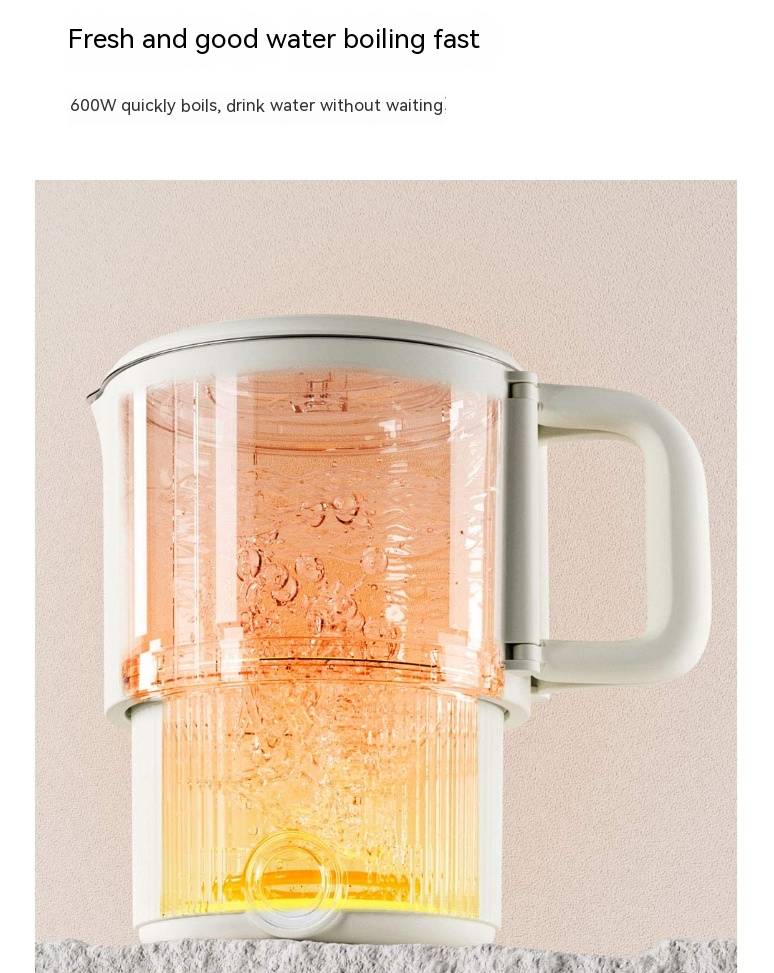 ZHENMI Portable Folding Electric Kettle 800ml Travel & Home Use