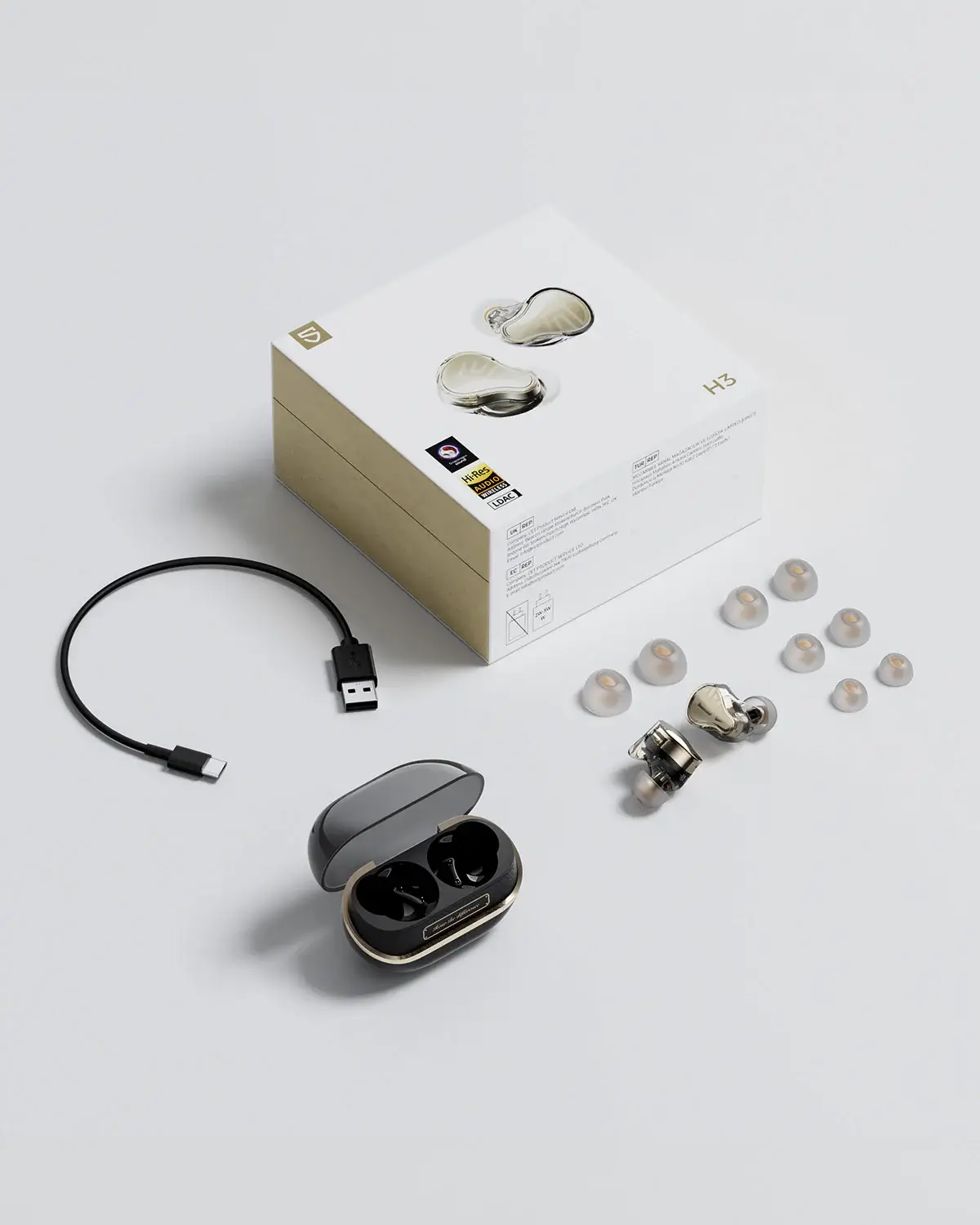 SoundPEATS H3 Hi-Res True Wireless Bluetooth Earbuds