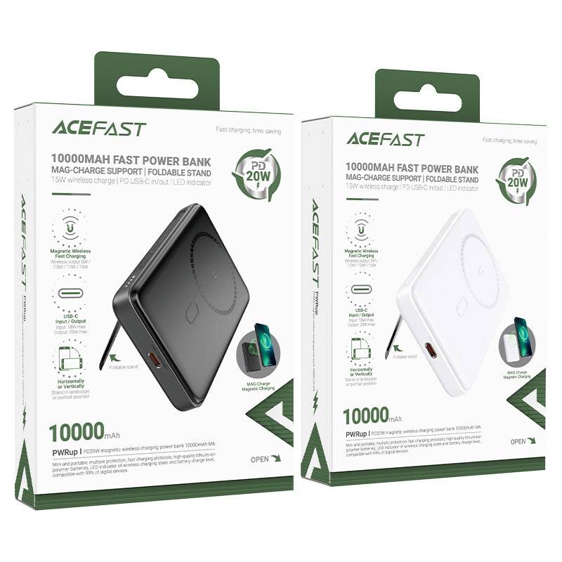 ACEFAST M6 20W 10000mAh Magnetic Wireless Power Bank