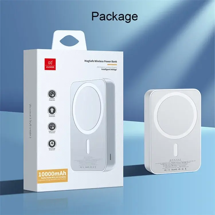 XUNDD XDCH-047 10000mAh Magnetic Wireless Power Bank 20W Fast Charging