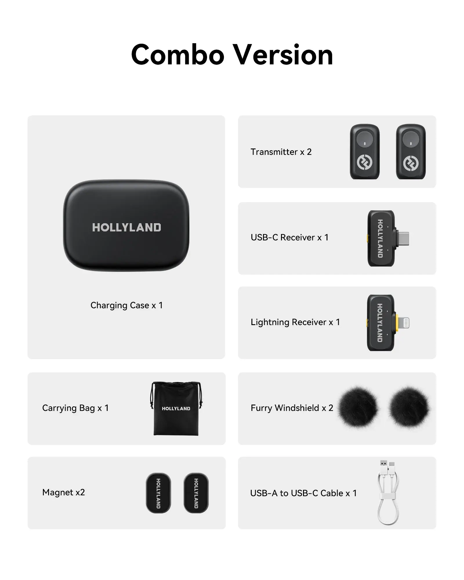 Hollyland LARK A1 Duo Wireless Microphone System