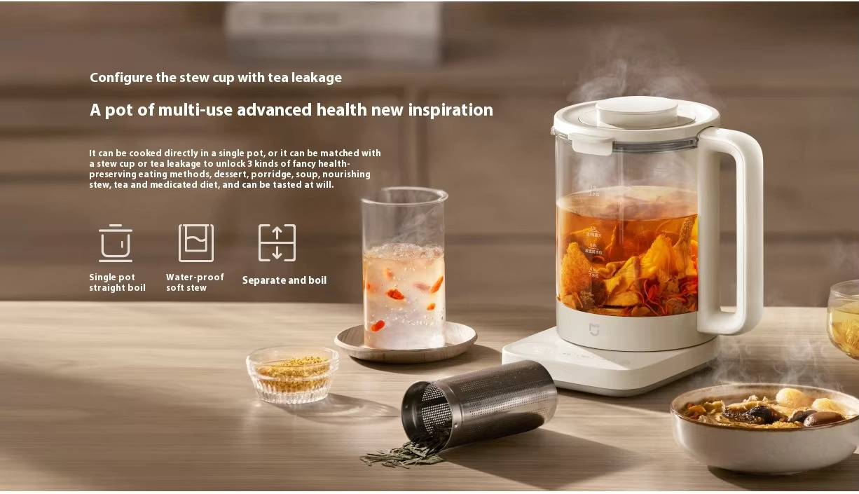 Xiaomi Mijia S2 Multi-Function Health Kettle 800W 304 Stainless Steel