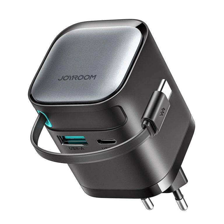 Joyroom JR-TCL02 65W GaN Charger with Retractable Cable