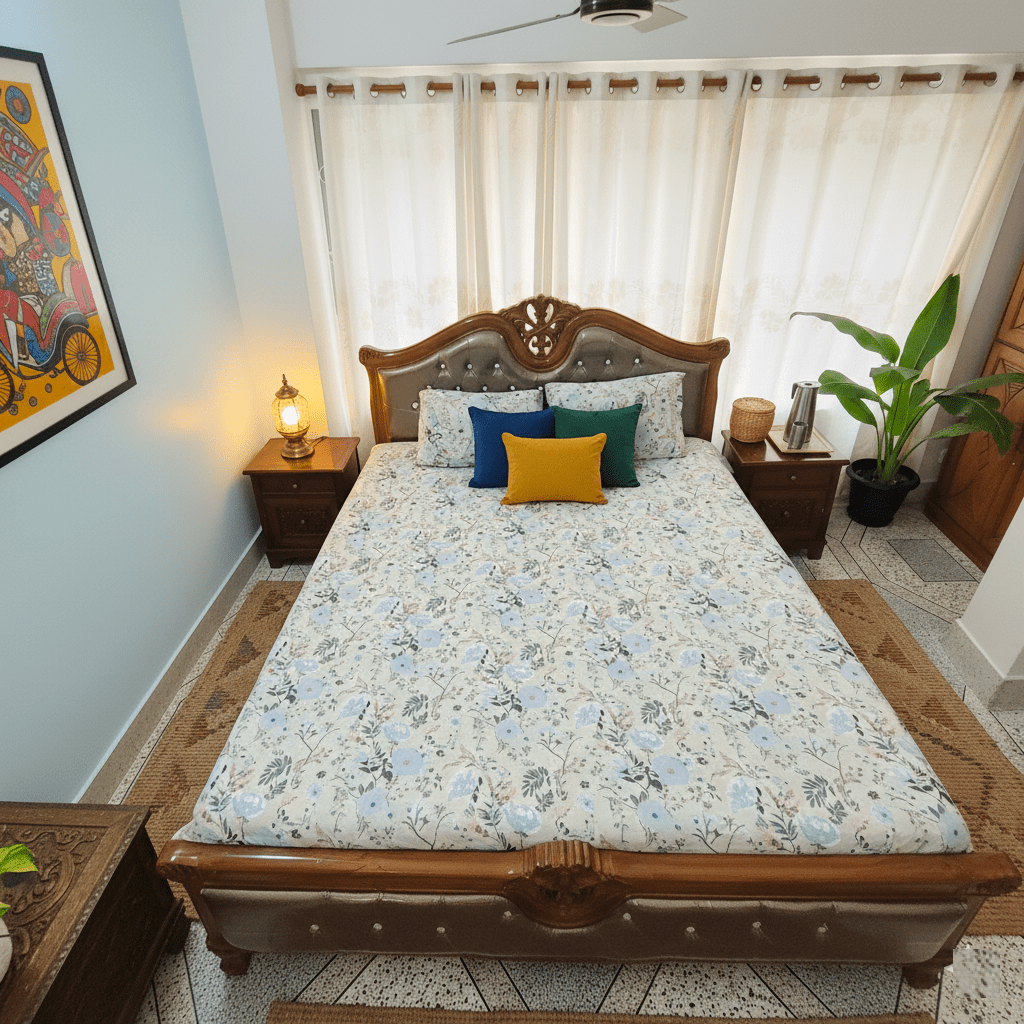 Luxury Export Quality King Size Bedsheet