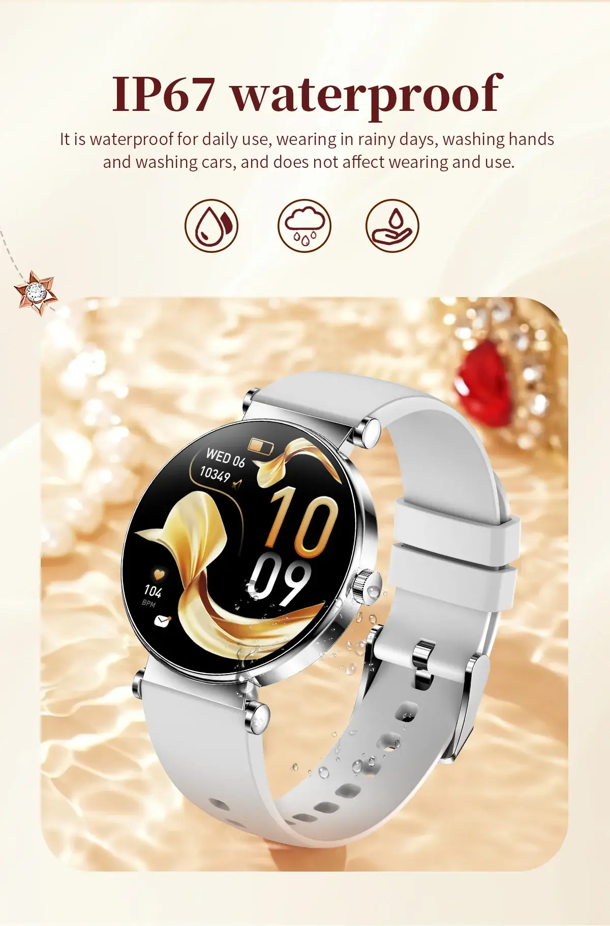 YES Opal Flex AMOLED Bluetooth Calling Smartwatch