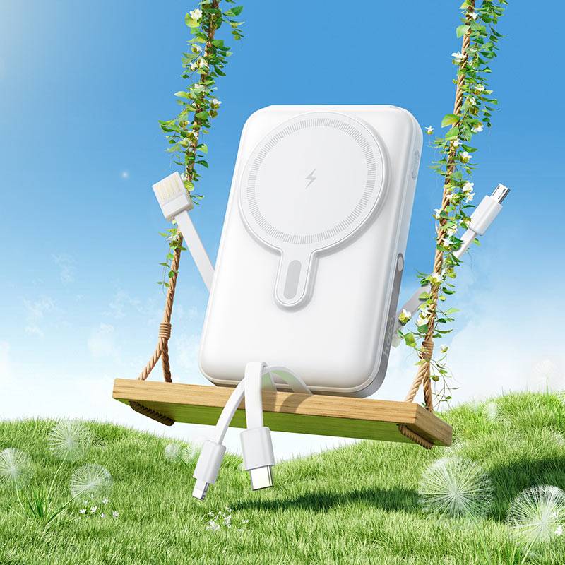 Hoco J135 Rico 10000mAh Power Bank with 22.5W Fast Wireless Charging