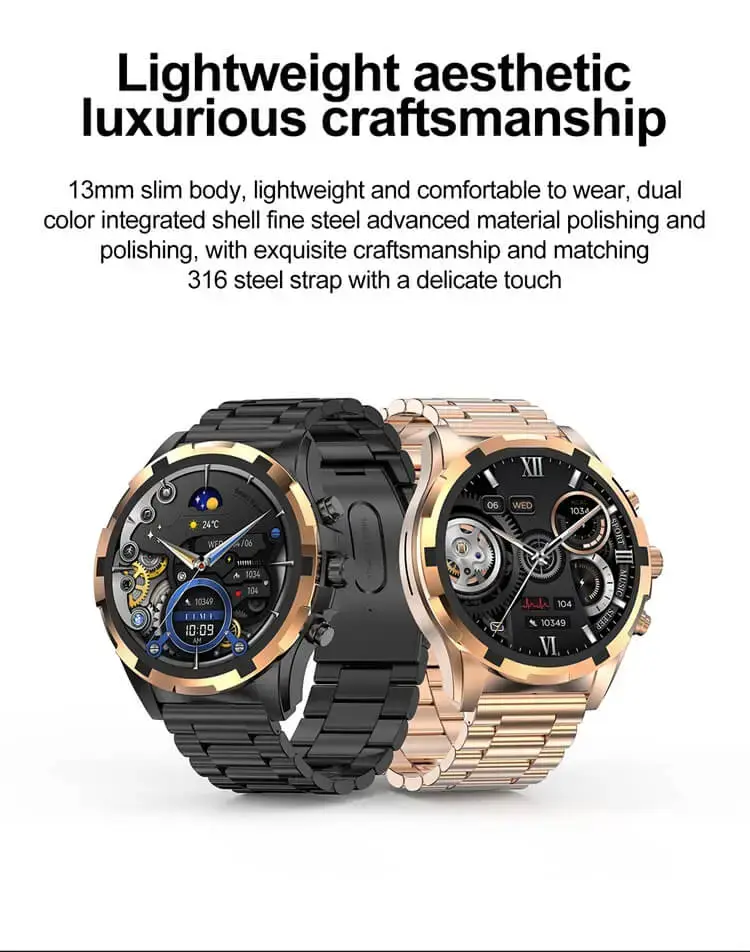 Valdus VS43 Pro AMOLED Bluetooth Calling Smartwatch