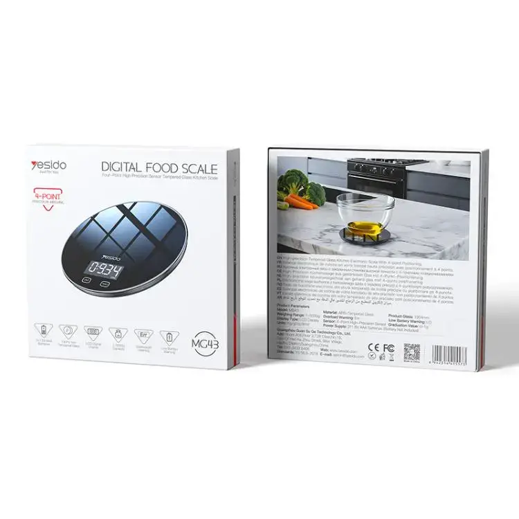 Yesido MG43 Smart Kitchen Electronic Scale