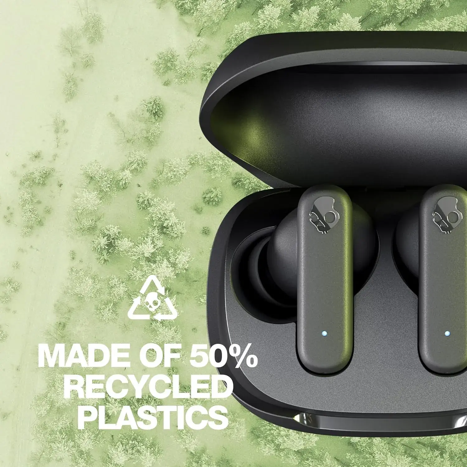 Skullcandy Smokin Buds IPX4 Waterproof In-Ear True Wireless Earbuds