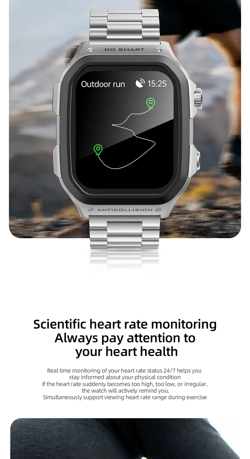 Awei H53 GPS Sports Smartwatch