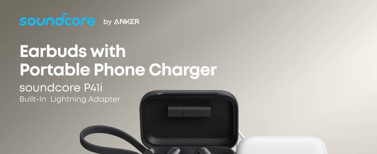 Anker SoundCore P41i ANC True Wireless Earbuds with Portable Charging Case
