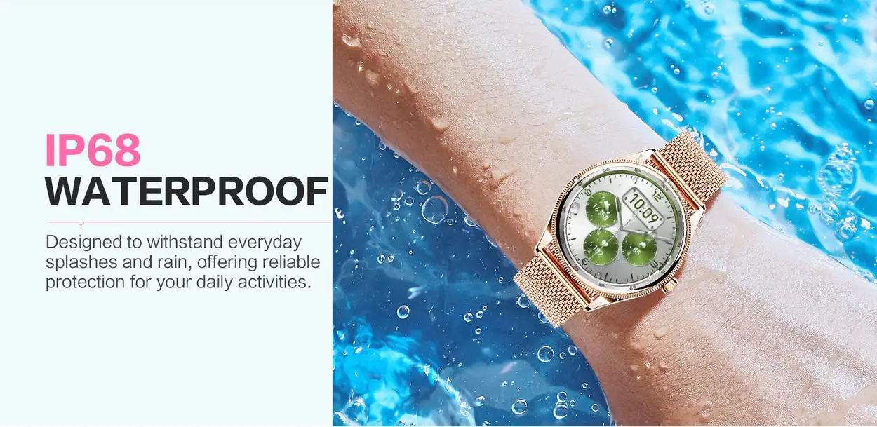 Valdus VL60 Pro AMOLED Bluetooth Calling Ladies Smartwatch