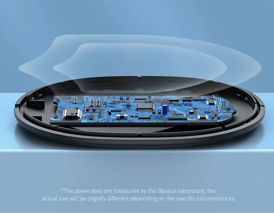 Baseus Jelly BS-W510 15W Fast Wireless Charger Qi-Certified Slim Charging Pad