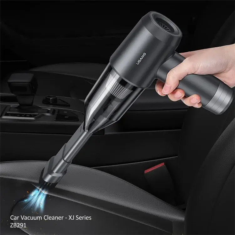 USAMS ZB291 XJ Series 6000Pa 6-in-1 Handheld Car Vacuum Cleaner