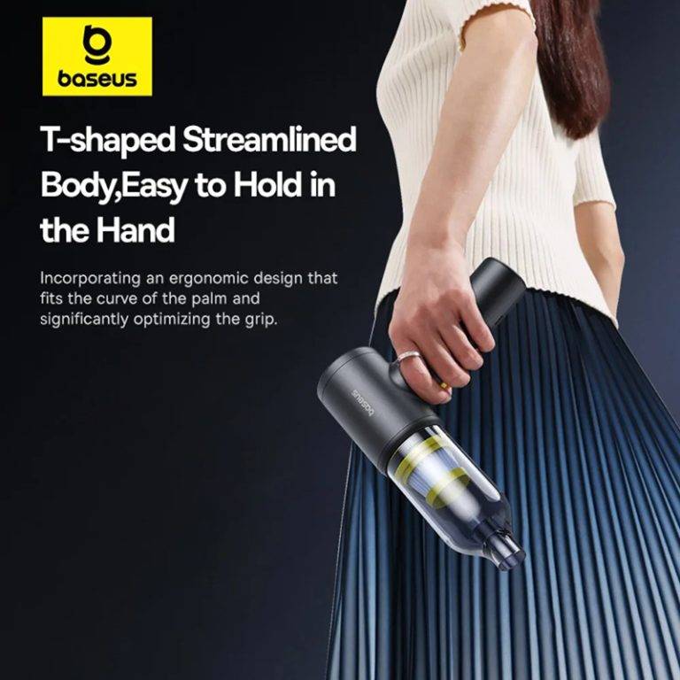 Baseus AT Portable Car Vacuum Cleaner High-Power Handheld Dust Remover